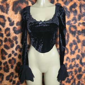 Enamored Galore Long Sleeve Top